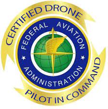 certified drone pilot in command certification logo