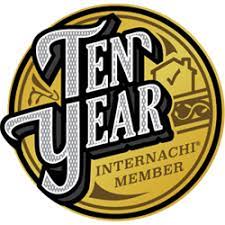 InterNACHI ten-year member badge